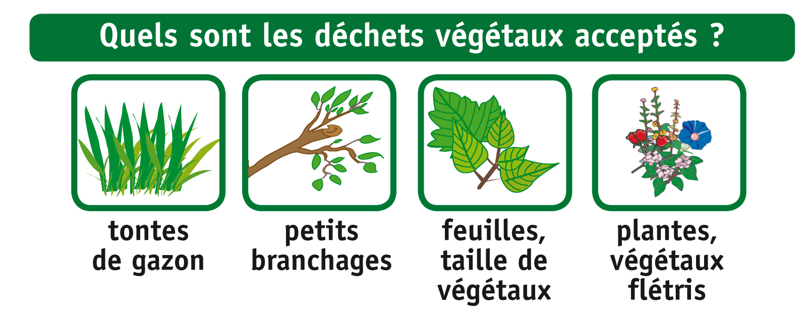 logo déchets végétaux
